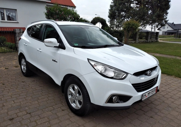 Hyundai ix35 cena 37400 przebieg: 143000, rok produkcji 2011 z Kamienna Góra małe 79